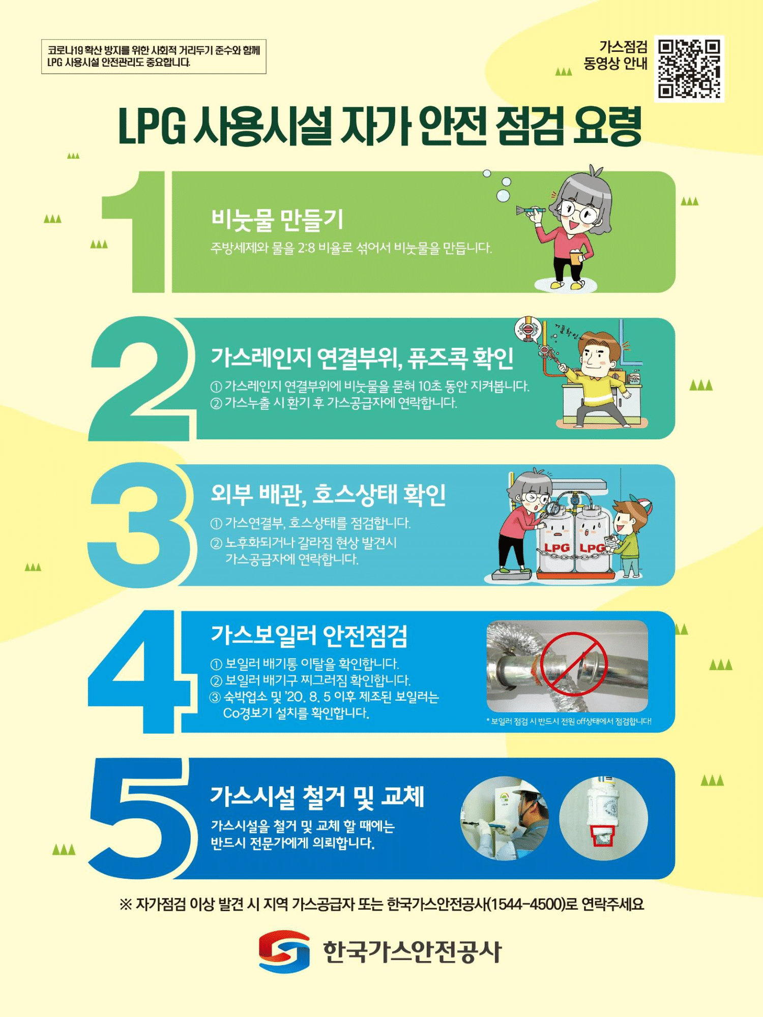 LPG 사용시설 자가안전 점검요령